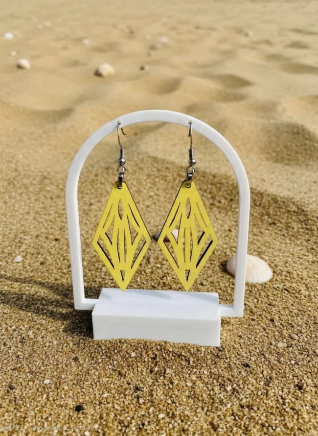 Boucles d'oreilles "Éclat Solaire"