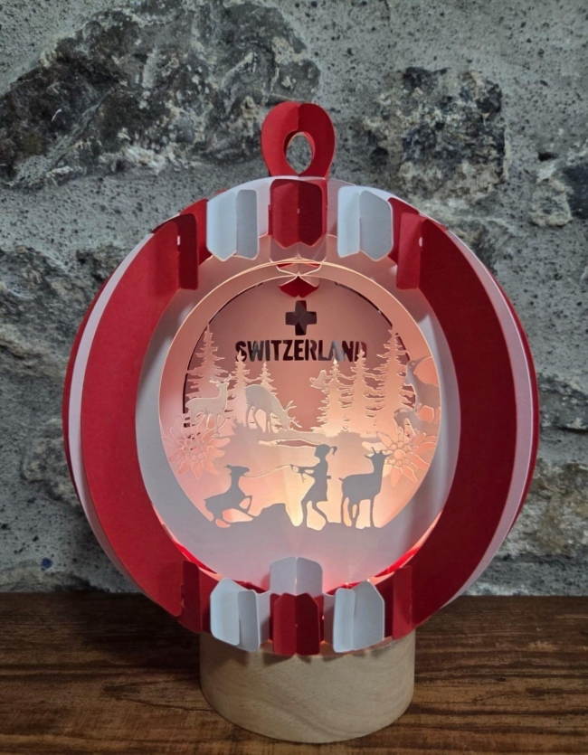 La Suisse en Rouge et Blanc