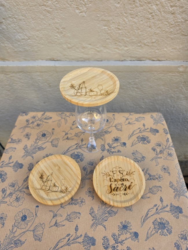 Coffret Sous-Verres "Apéro Chic"
