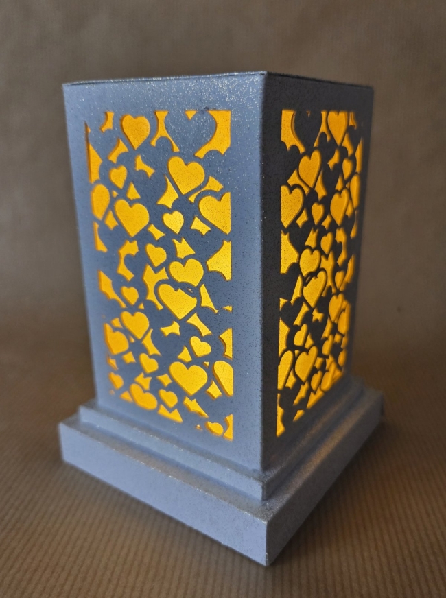 Lanterne Cœurs d’Amour