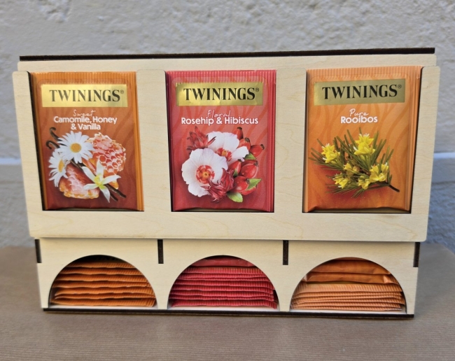 Distributeur de Thé en Bois (trio)