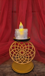 Bougeoirs Zen en Bois