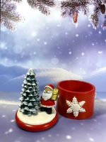 Bougie de Noël – La Surprise du Père Noël